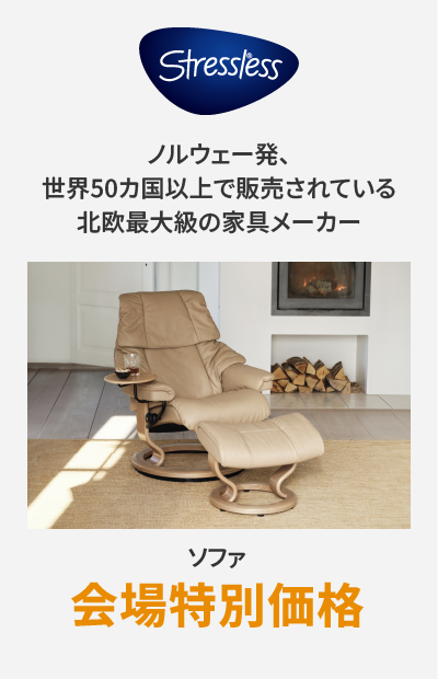 パーソナルチェアメーカー エコーネス ストレスレスチェア